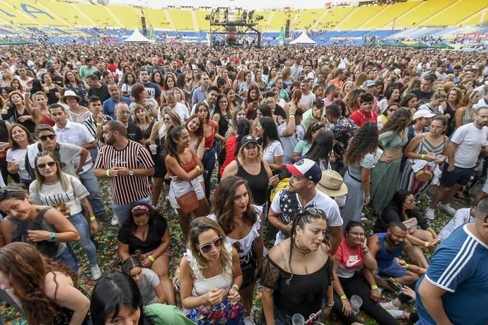 29-06-19 GENTE Y CULTURA. ESTADIO DE GRAN CANARIA. LAS PALMAS DE GRAN CANARIA. Música. Sun & Stars Fest. Juan Luis Guerra y David Bisbal Fotos: Juan Castro.  | 30/06/2019 | Fotógrafo: Juan Carlos Castro