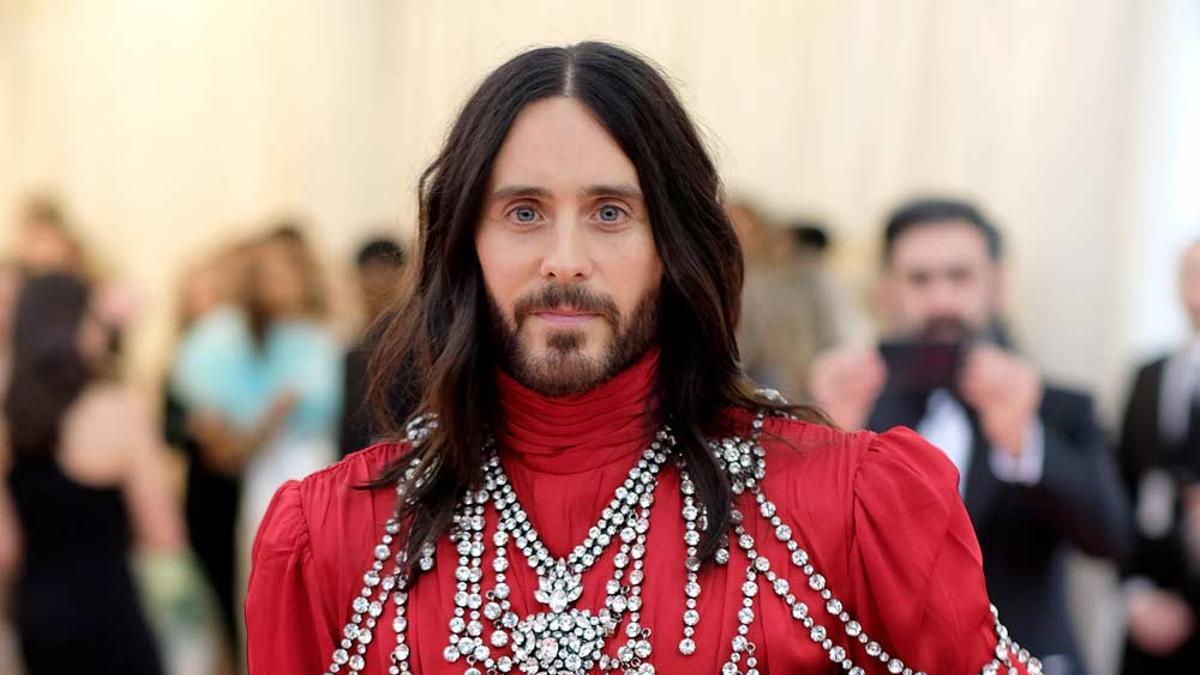 Jared Leto en la alfombra de la gala Met 2019