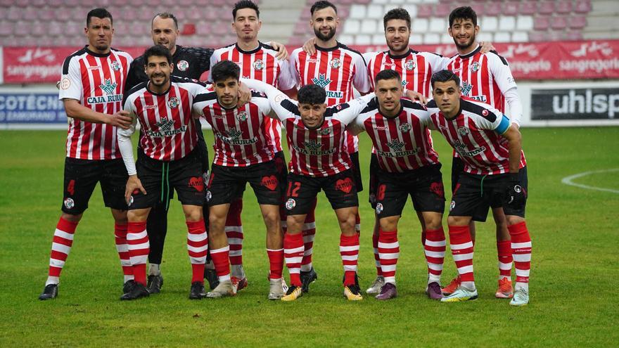 Once inicial del Zamora CF esta tarde