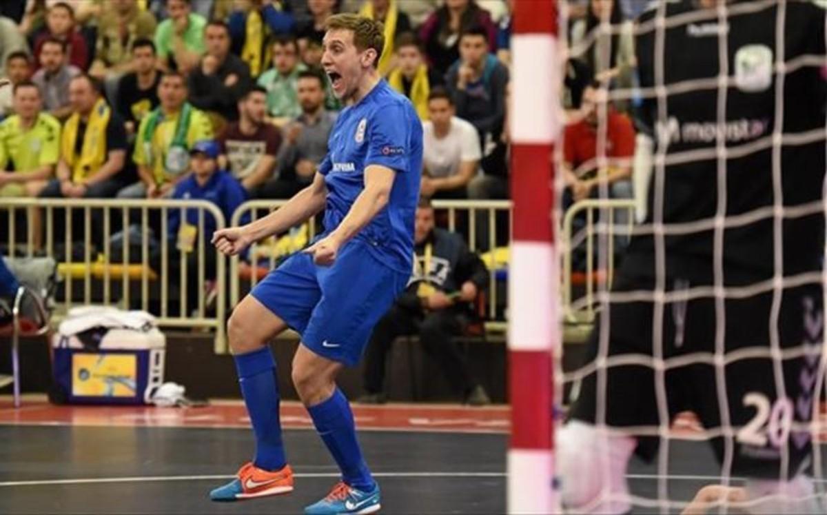 El internacional ruso Andrei Afanasyev fue el 'verdugo' de Movistar Inter con dos goles