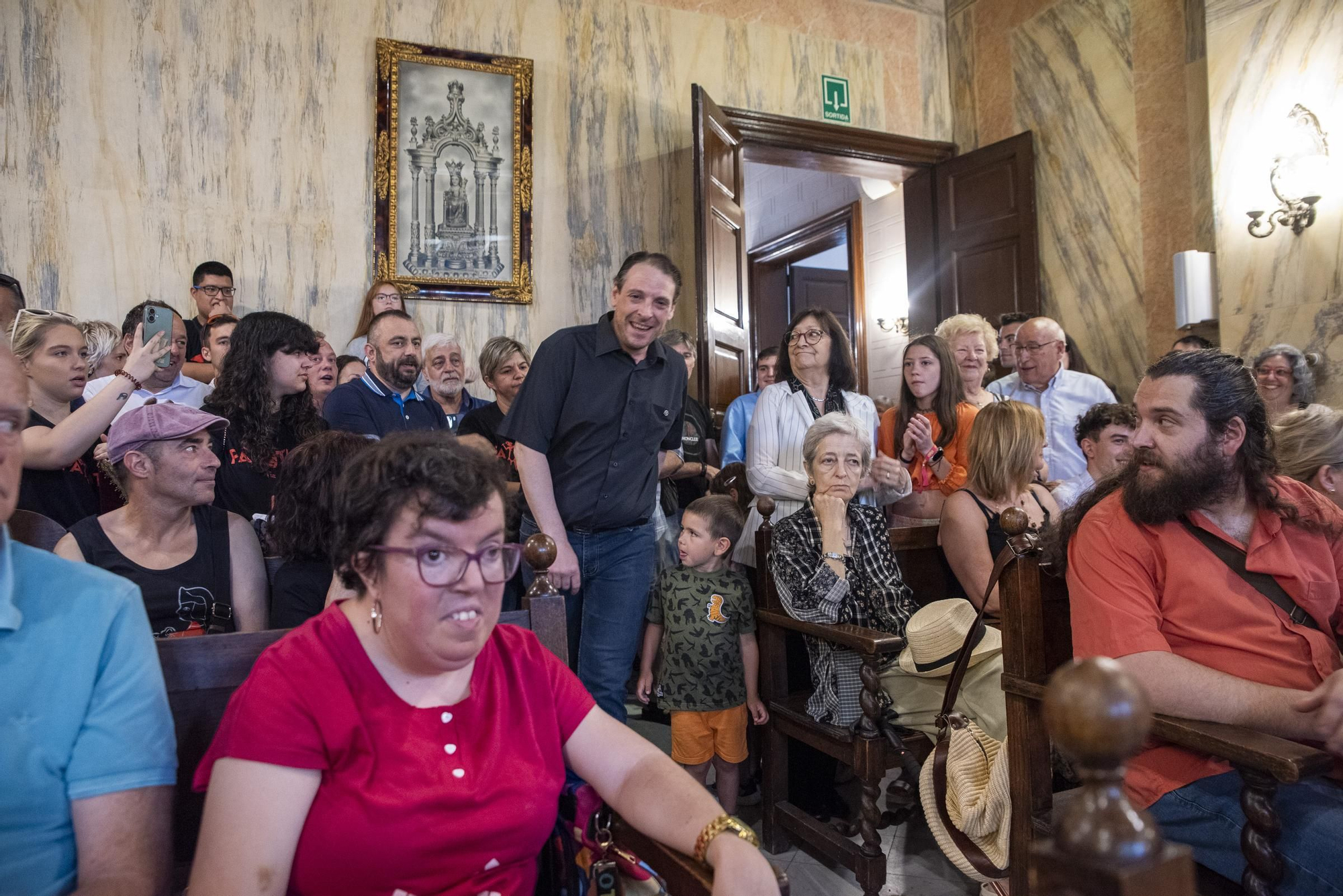 Ple de Patum i cercavila del Tabal a Berga