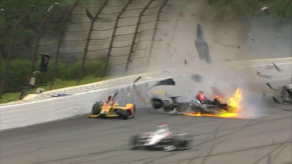 Robert Wickens vuelve a nacer después de su espectacular accidente