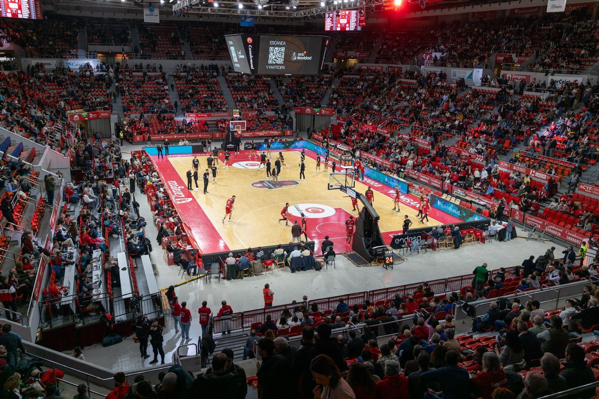 Así ha sido el partido entre el Casademont Zaragoza y el Girona