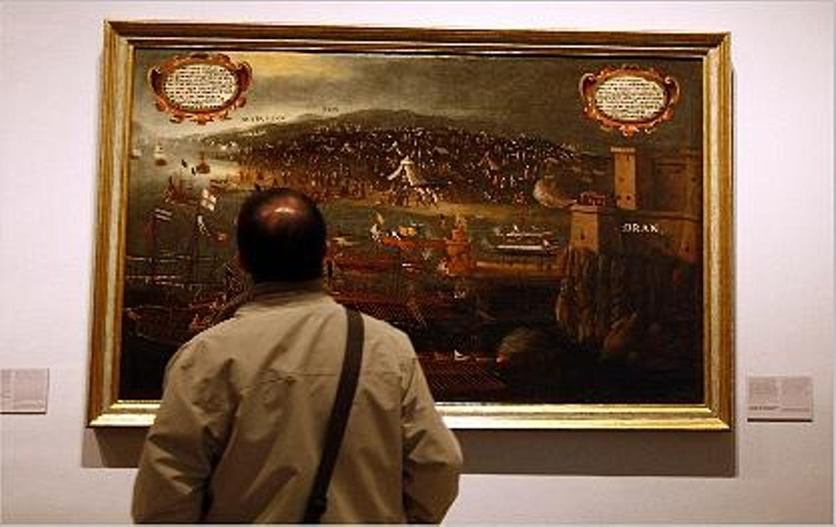 Lienzo documental sobre la expulsión de los moriscos en la muestra "Entre terra i fe".