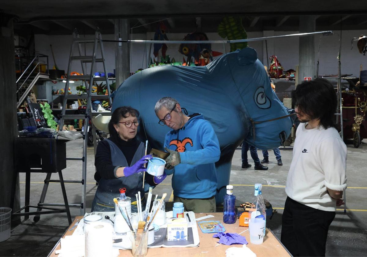 Las compañías de artes escénicas Troula y Barafunda se mudan a un «Ghalpón» cultural