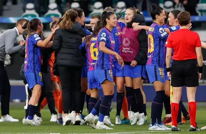 ¡Turín las espera! Así celebró el Barça el pase a la gran final