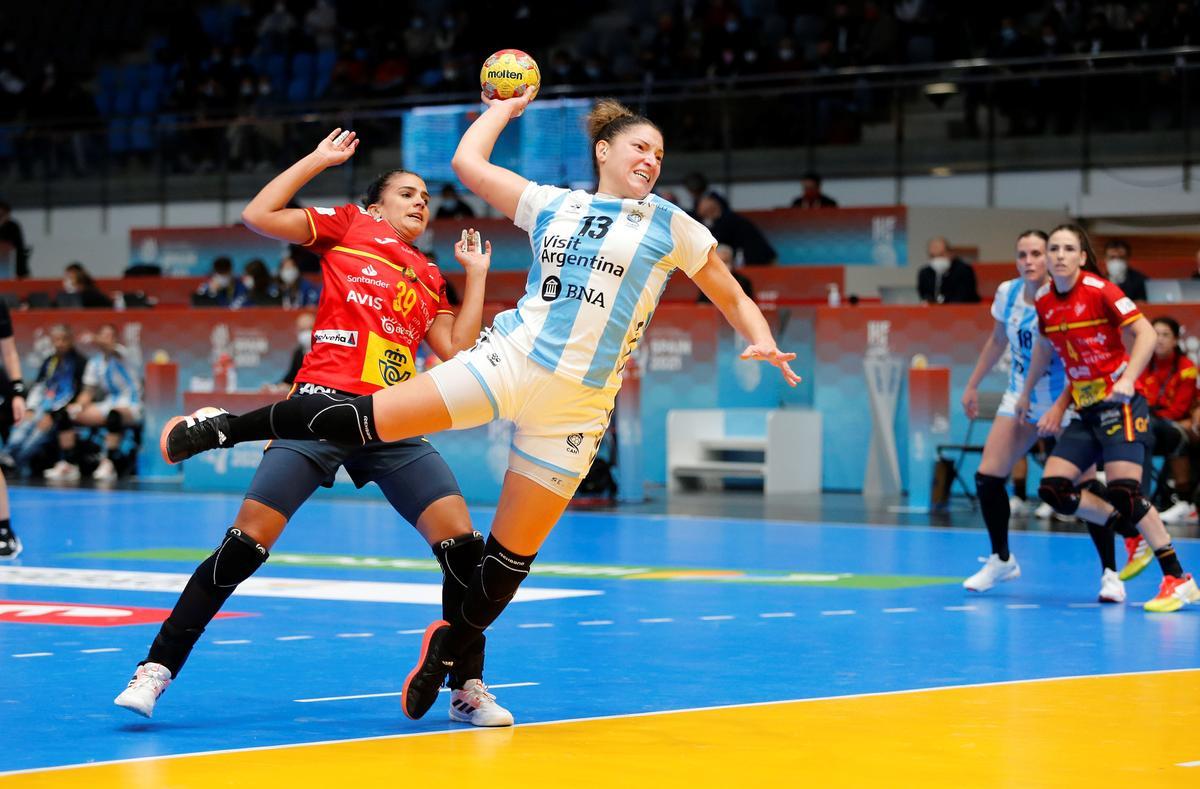 Victoria de España ante Argentina en su estreno en el Mundial femenino