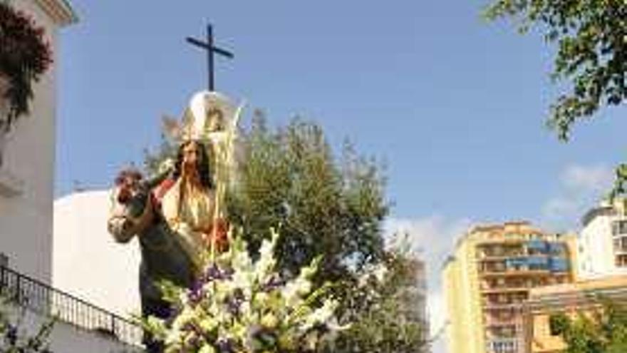 La Pollinica en procesión el año pasado.