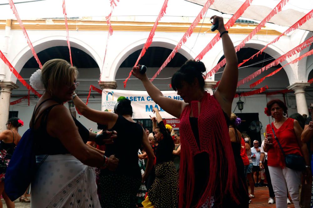 Ambiente en la Feria de Málaga del martes 20 de agosto