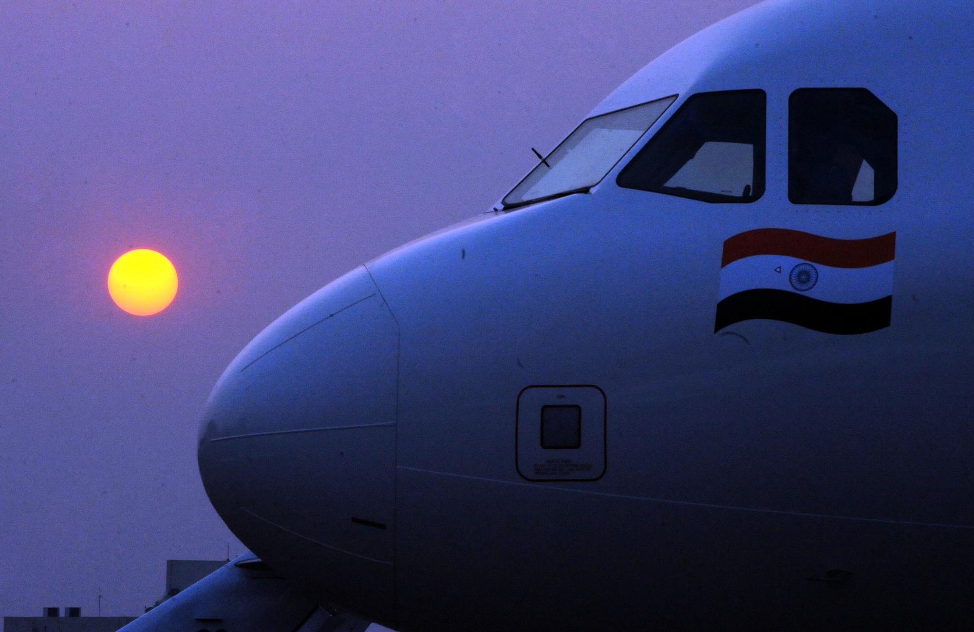 Un avión de Air India.