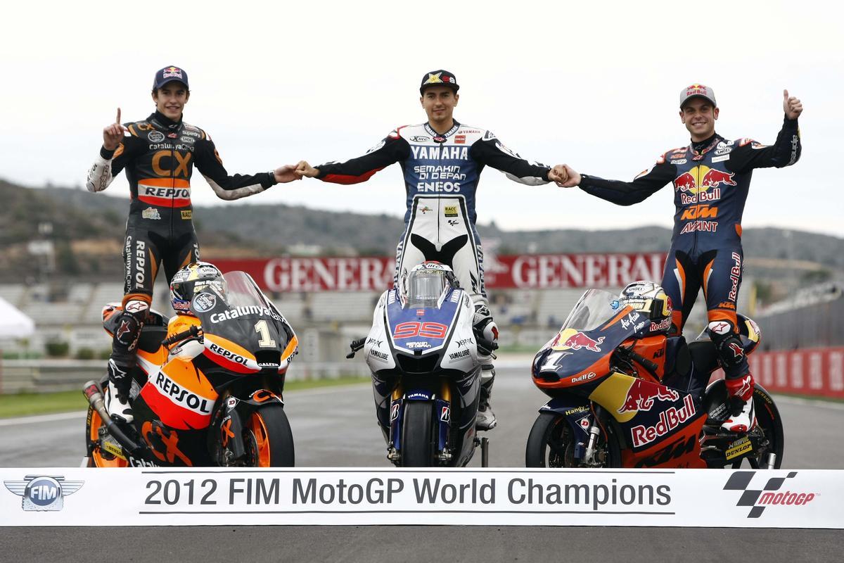 Los campeones del mundo en la historia del Gran Premio de la Comunitat Valenciana