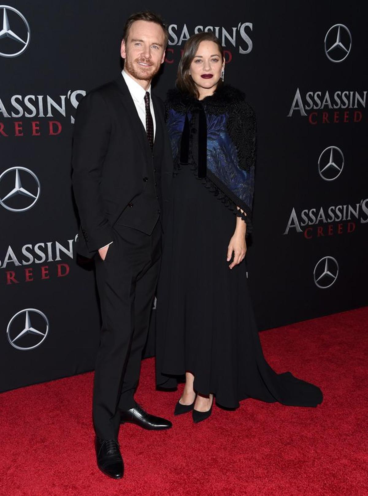 Estreno de 'Assassin's Creed': Michael Fassbender y Marion Cotillard