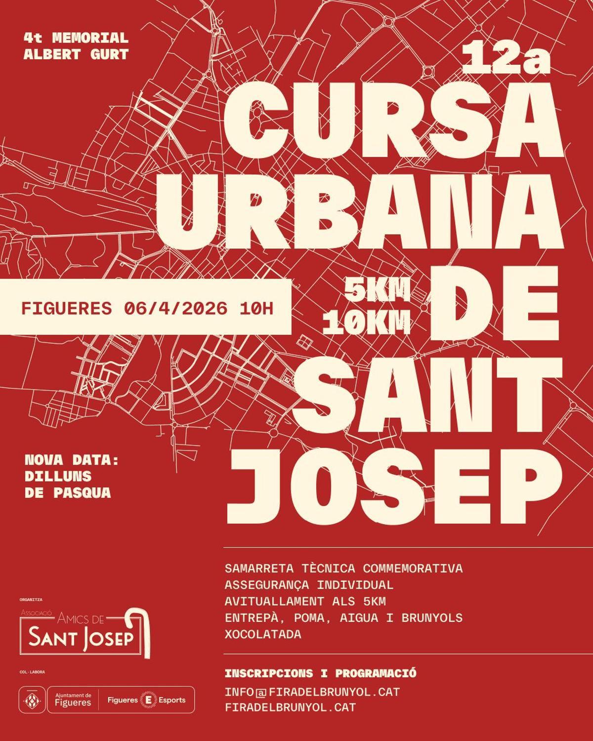 El cartell de la prova.