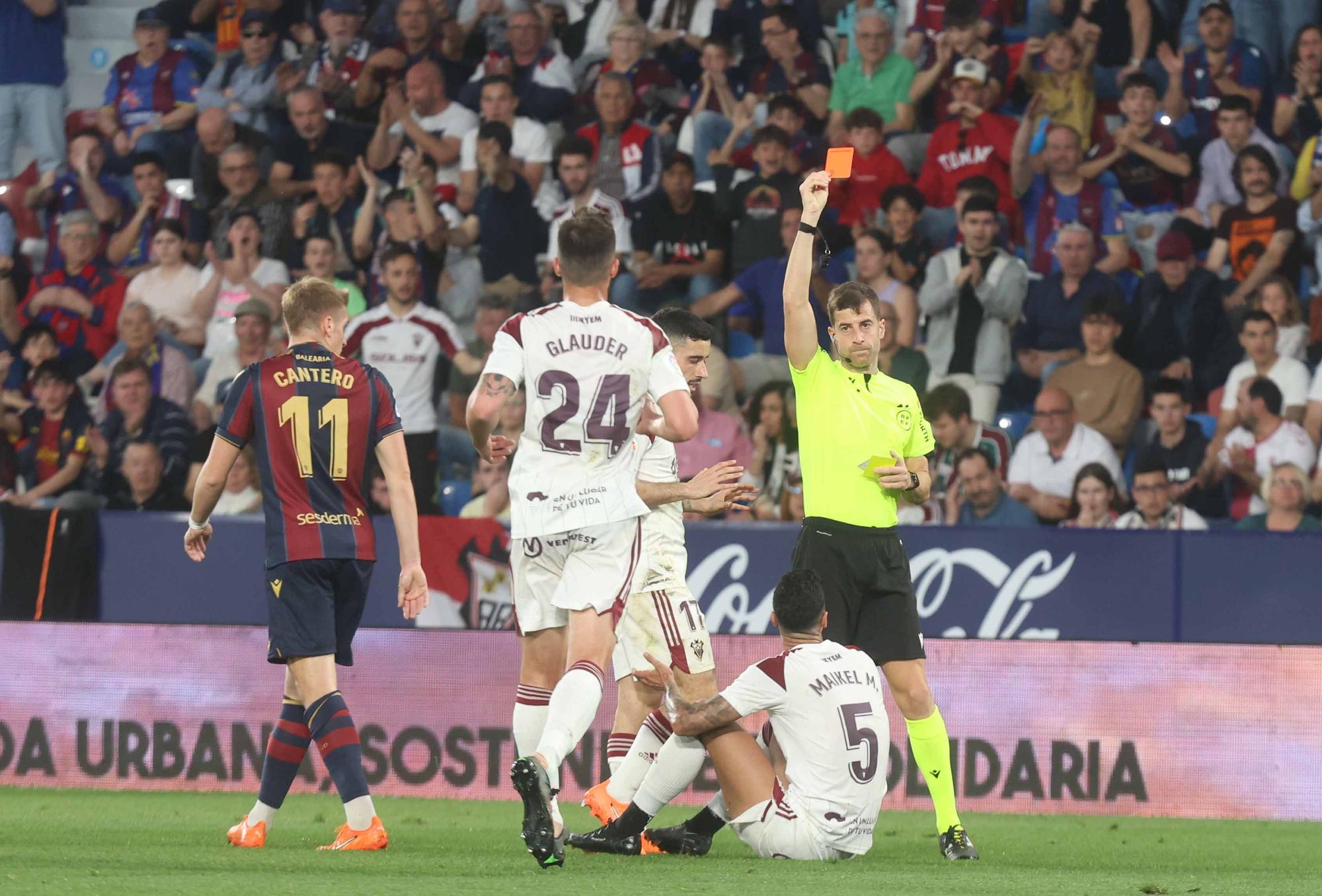 Partido Levante UD - Albacete Balompié en imágenes