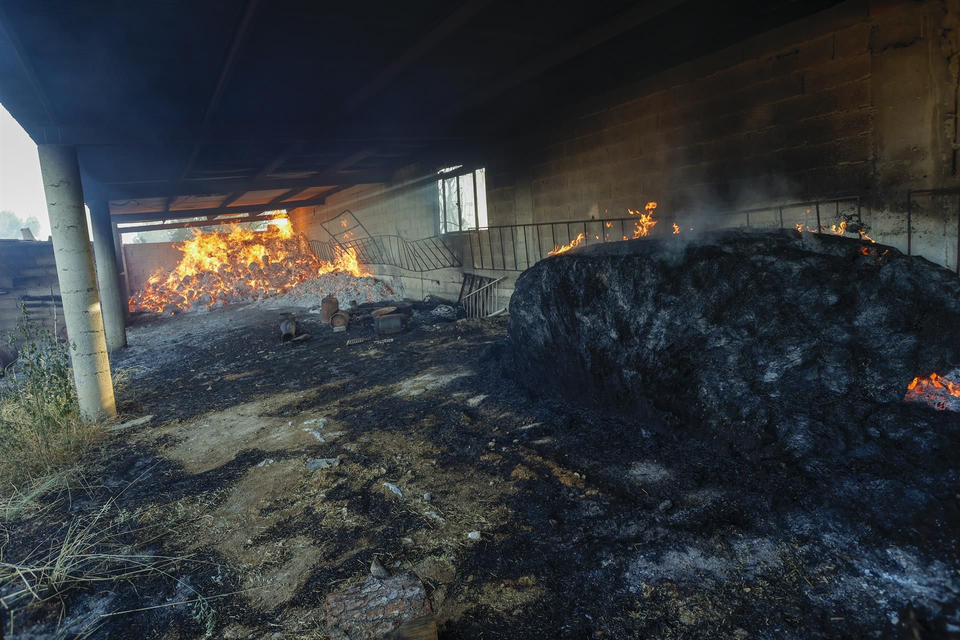 Galería: Las imágenes del incendio forestal de Caudiel