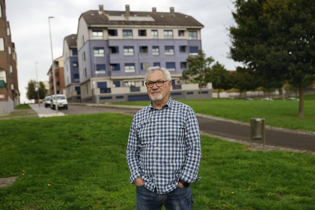 Constantino Alas, en Tremañes.