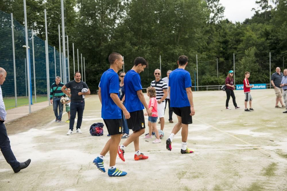 Entrenamiento del Real Oviedo