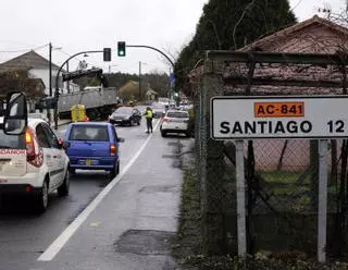 La conexión entre A Estrada y Santiago ya rebasa los 10.000 vehículos diarios