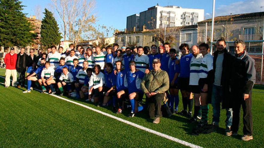 Banyoles presenta el seu nou equip de rugbi