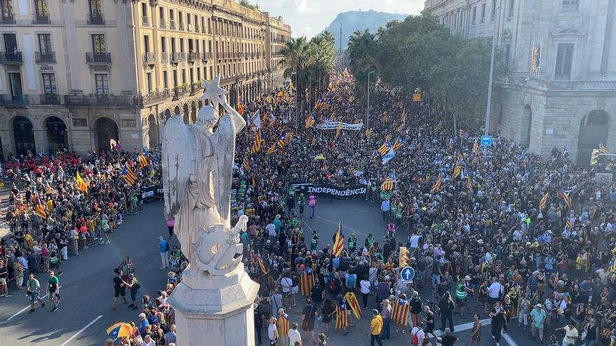 La ANC aguanta el pulso a ERC en la Diada de la fractura