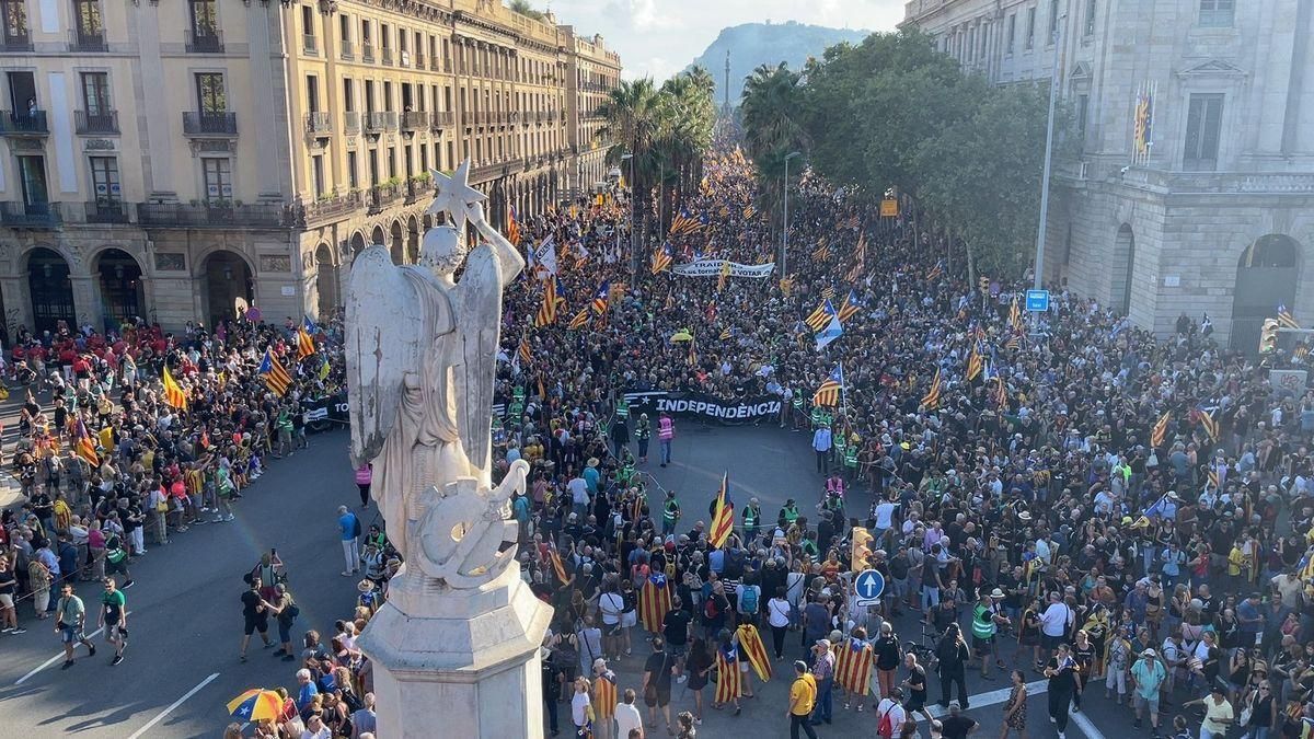 La ANC aguanta el pulso a ERC en la Diada de la fractura.