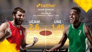 UCAM Murcia vs. Unicaja: horario, TV, estadísticas, cuadro y pronósticos