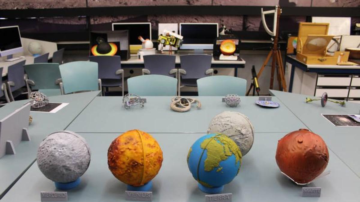 Modelos 3D creados por el proyecto 'A Touch of the Universe'