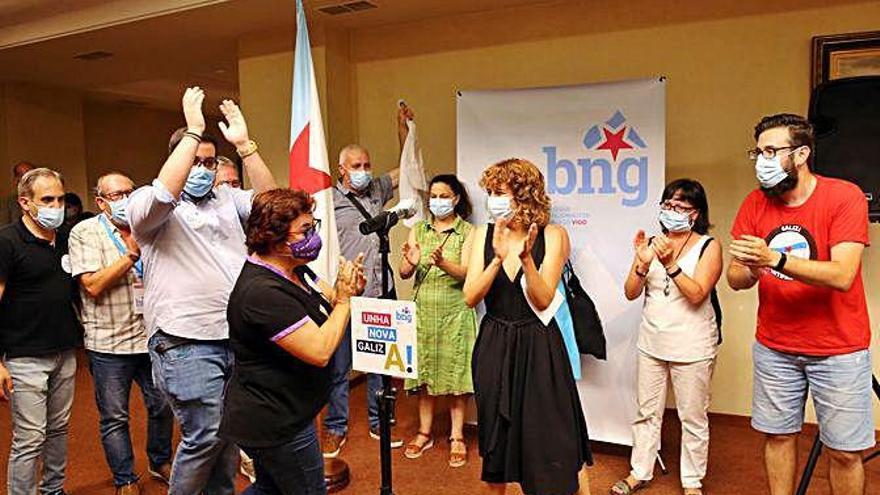 Las candidatas, tras los resultados.