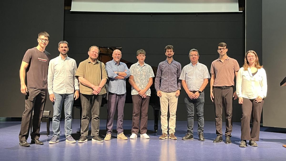 Los ganadores de viento-metal del concurso Joves Intèrprets de Xàtiva 2025.