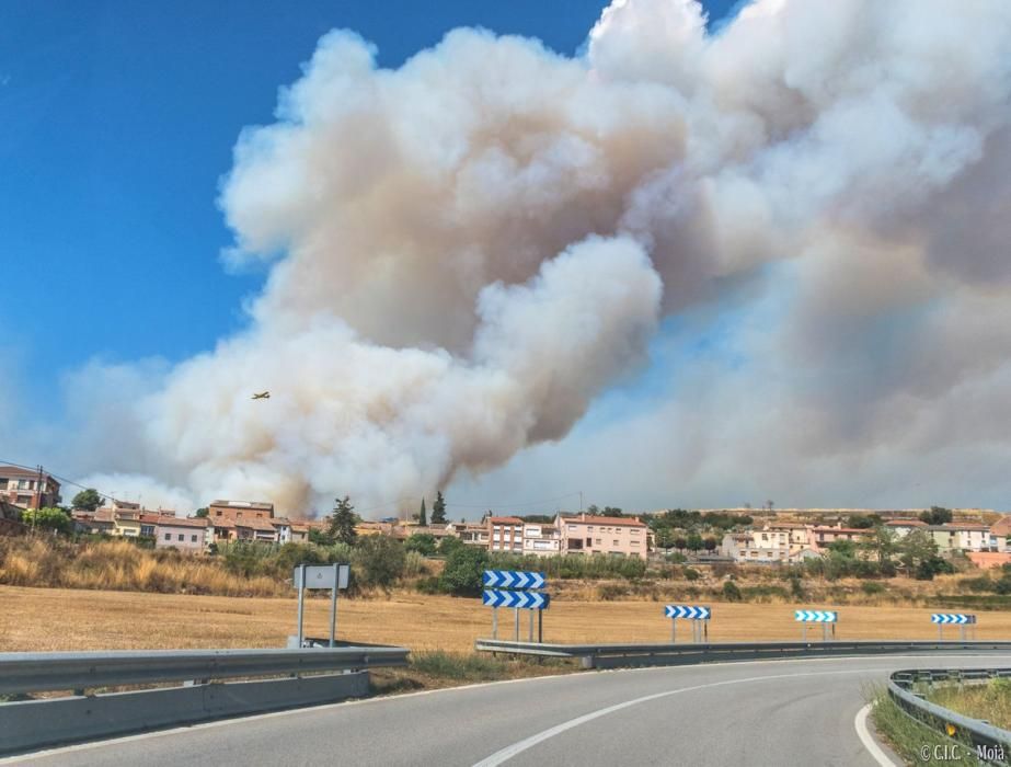 Incendi a Artés