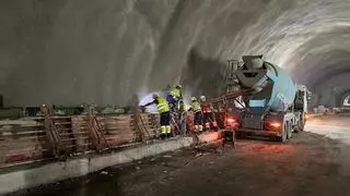 ¿Un carril de emergencias de La Aldea en uno de los túneles de Faneque?
