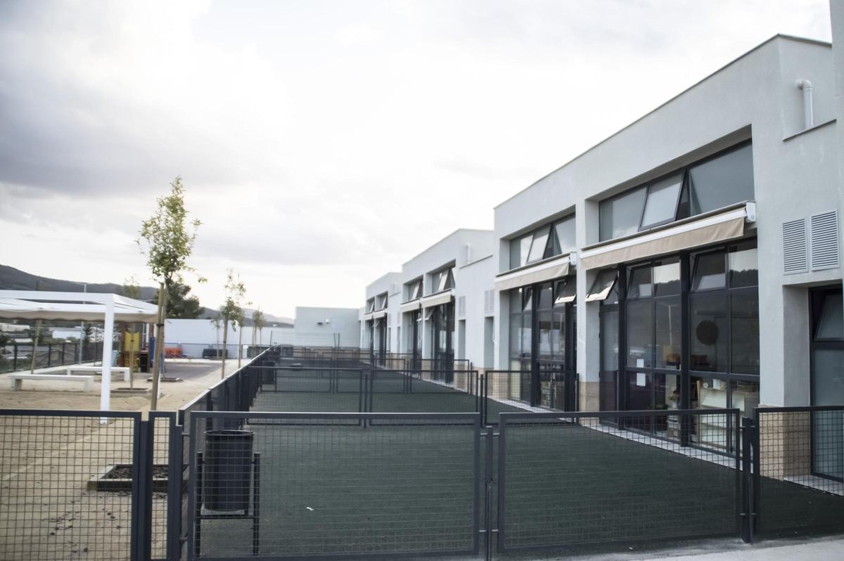 Instalaciones del colegio Lluís Vives de Bocairent.