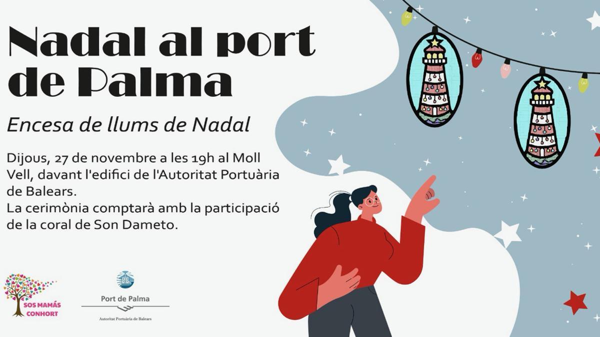 La APB consolida el puerto de Palma como un espacio cultural y social de referencia durante las fiestas navideñas.