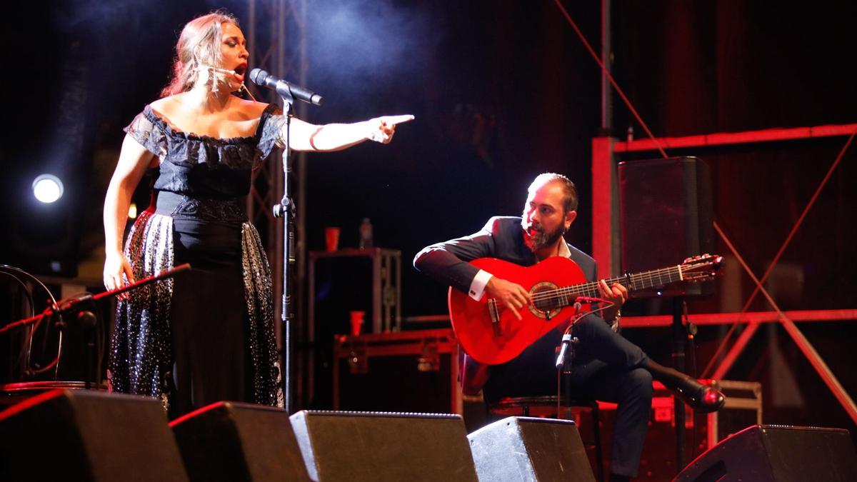 Actuación en el festival Brisa Flamenca 2021