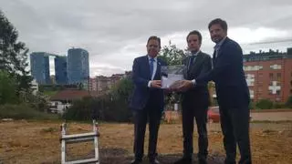 Canteli saluda el despegue de 333 viviendas en Pontón de Vaqueros: "Oviedo tiene cada vez más futuro"