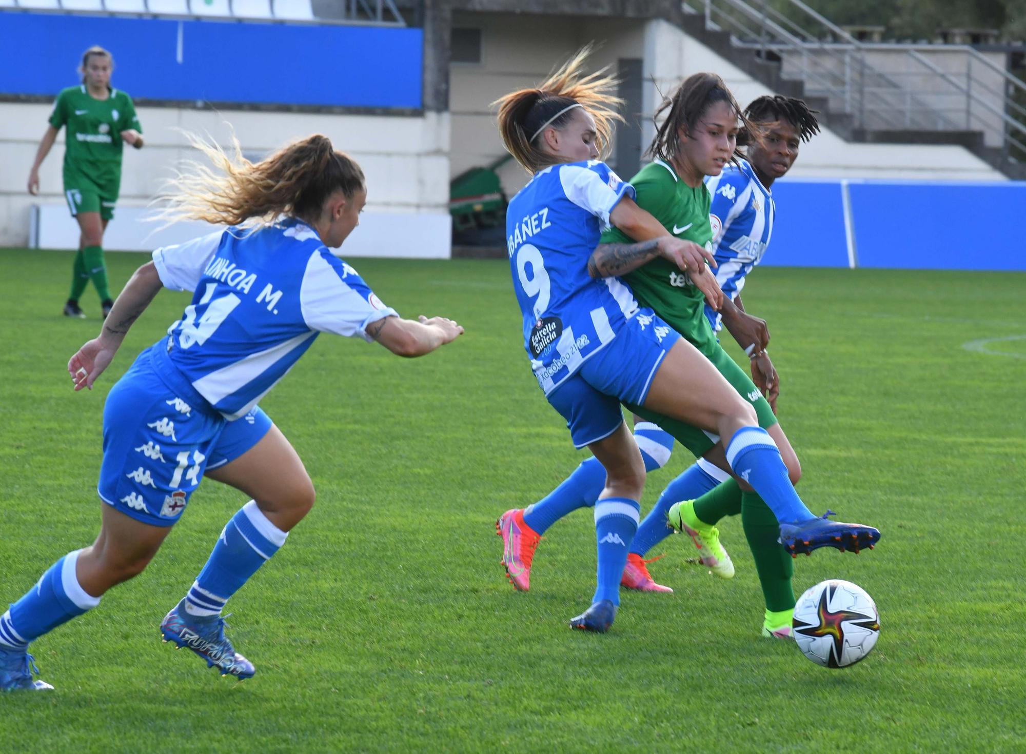 El Dépor Abanca doblega 1-0 en el último minuto al Sporting