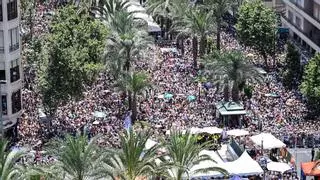 Fallas de Junio | Va mucha gente, pero ¿dos millones de visitantes?