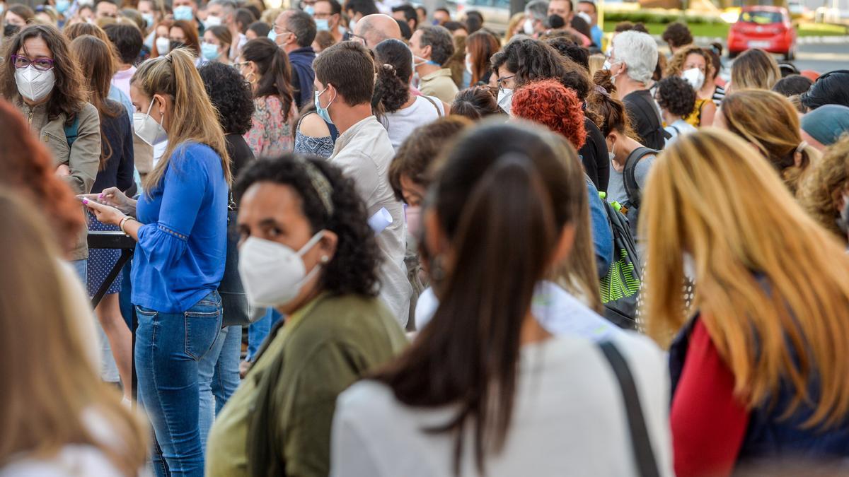 Jornada del domingo de las oposiciones de Educación