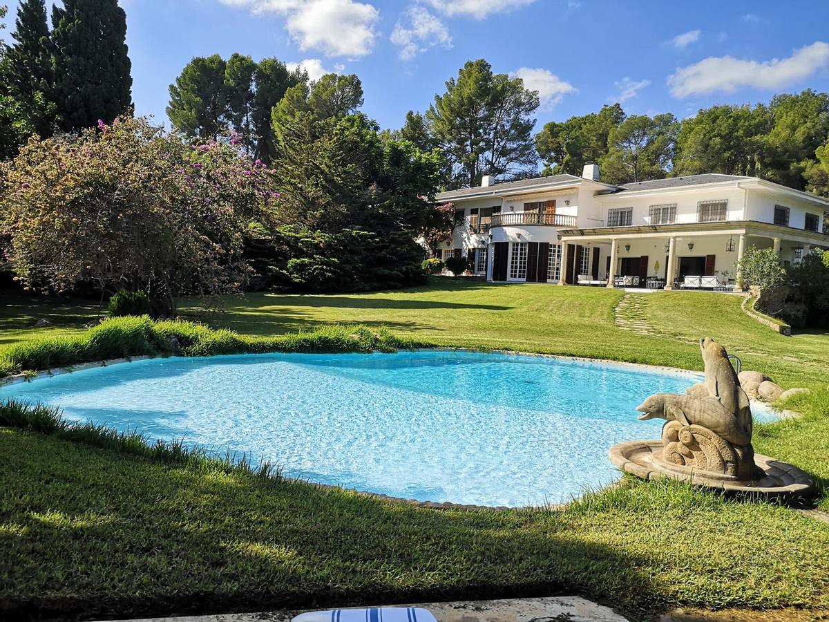 In dieser Villa in Son Vida wurden Szenen von "German Cocaine Cowboy" gedreht.