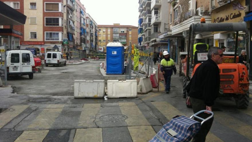 Las obras del metro cortan 15 días el tráfico en la calle Santa Marta