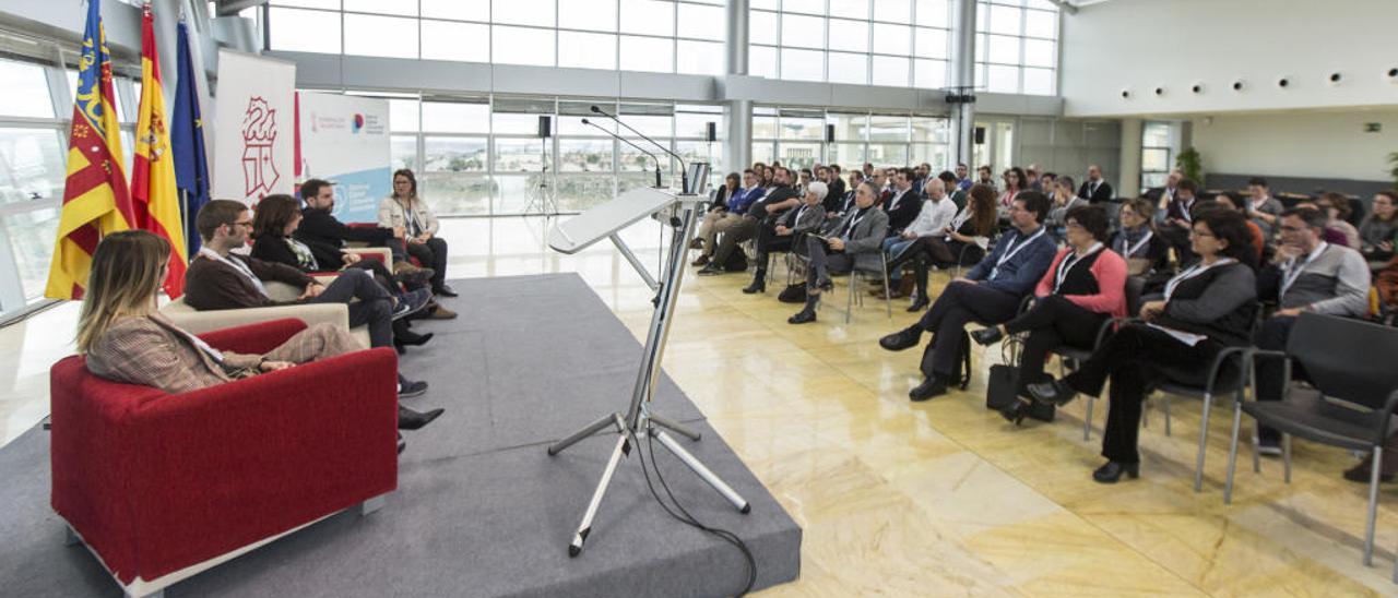 Las instalaciones del Distrito Digital acogieron ayer la jornada que reunió a un centenar de científicos.