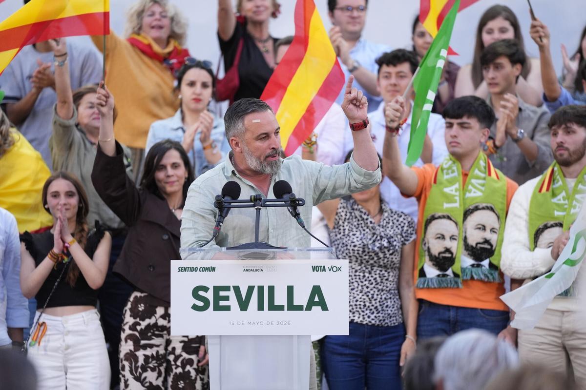 Las imágenes del cierre de campaña en Andalucía