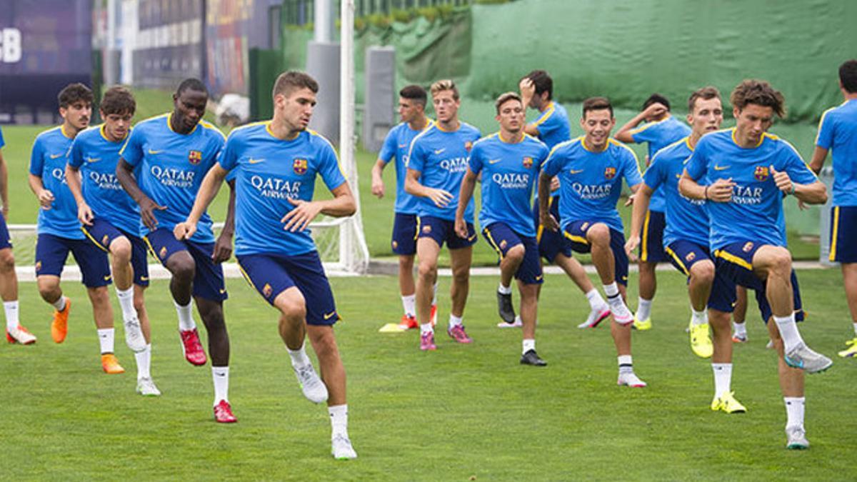 El Barcelona B ya trabaja en la Ciutat Esportiva