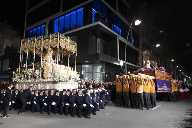 Encuentro de la Vía Dolorosa del Miércoles Santo en Torrevieja (2023)