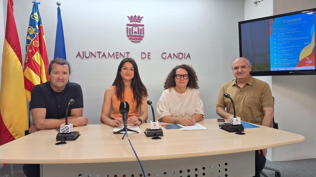 Presentación del Concurs de Guitarra en Gandia