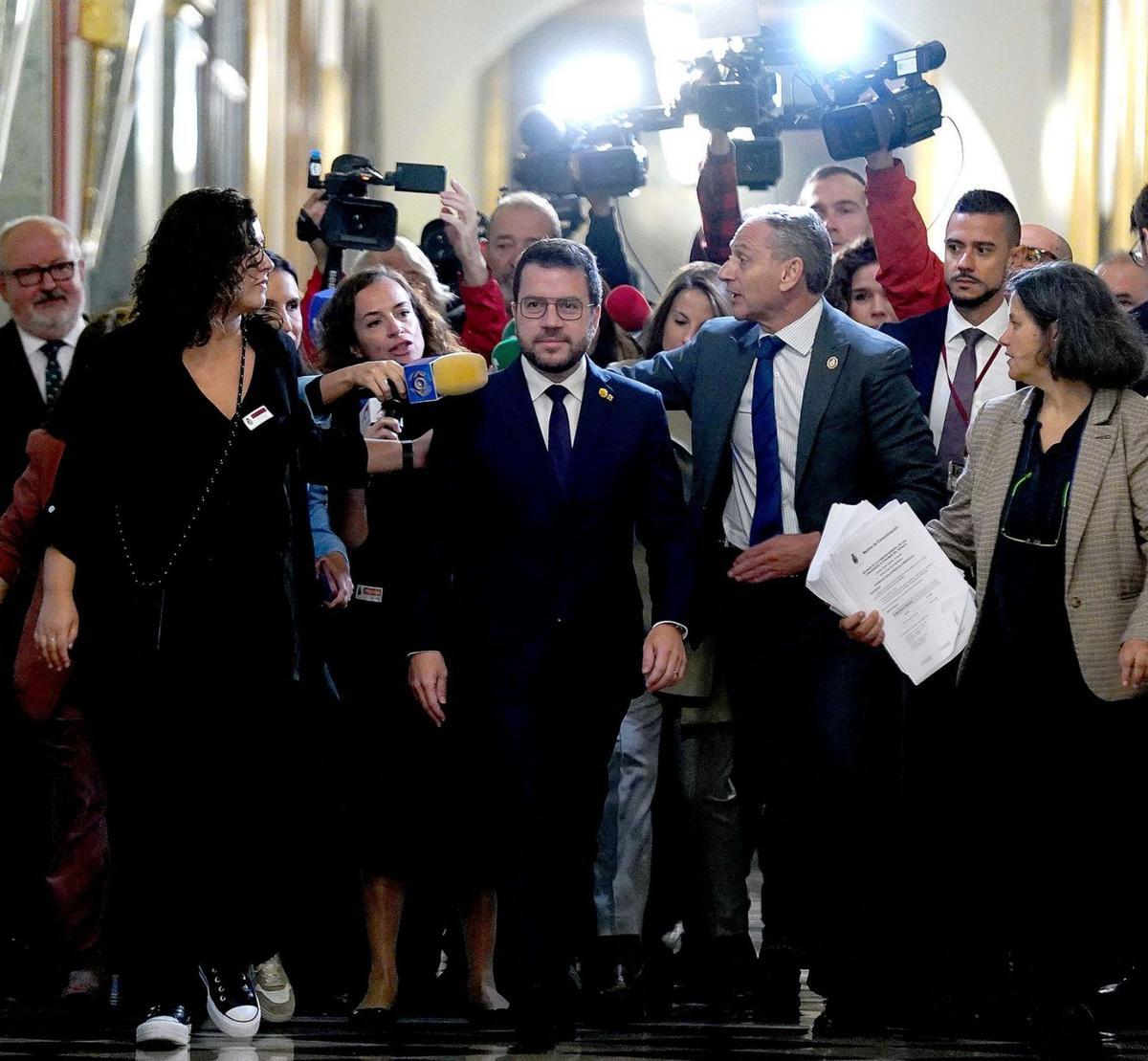 Aragonès utilitzarà el Senat per rellançar la seva aposta pel referèndum