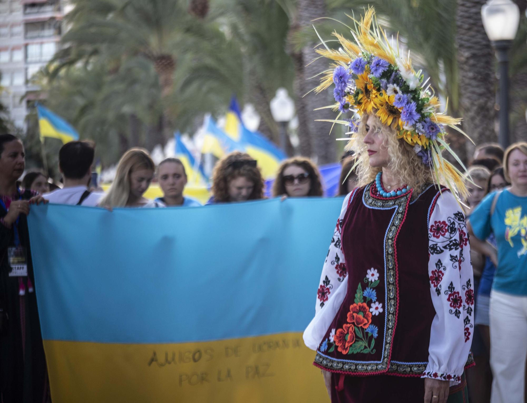 Celebrar la independencia de Ucrania a 3.700 kilómetros de distancia