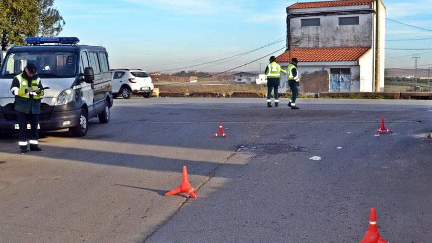 Localizado el conductor que huyó tras atropellar a una mujer en Villalba de los Barros