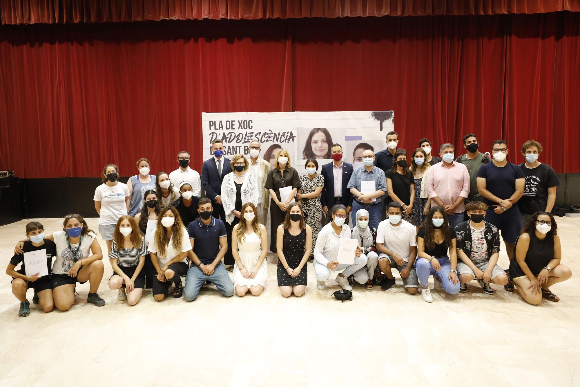 Acto de presentación del plan de choque de adolescencia de Sant Boi