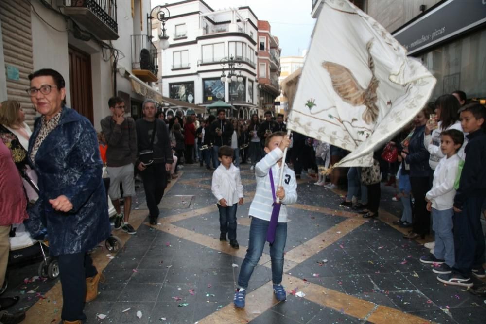 Procesión de papel en Lorca